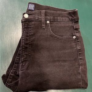 Black Gap True Skinny Jeans